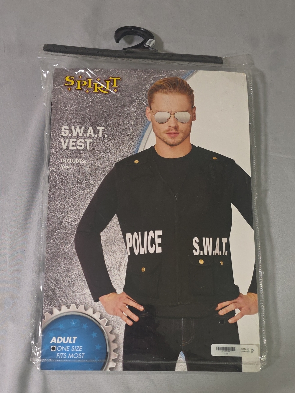 Spirit S.W.A.T. Police Vest - Black